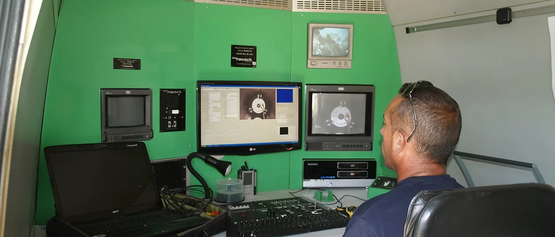 Cámara de inspección TV de tuberías de FOSEPAL